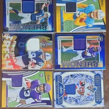 Panini NFL 6 Card Lot Patch Donruss Optic Absolute Leonard Harris Warren