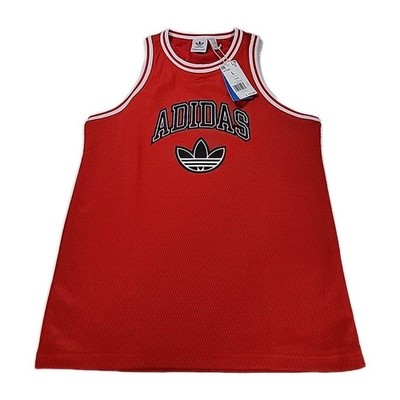 ADIDAS ORIGINAL TANK TOPS FOR ADIDAS KIDS UNISEX RED, LARGE, NWT