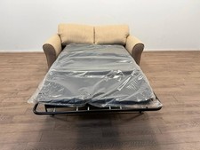 Lisbon Fabric 2 Seater Sofa Bed – Beige