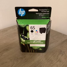 HP 65 T0A36AN Black Tri-color Original Ink Cartridges EXP AUG Of 2024