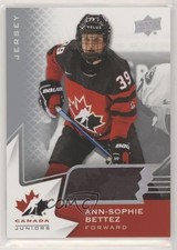 2020 Upper Deck Team Canada Juniors Women's WC Jerseys Ann-Sophie Bettez #68 0a2