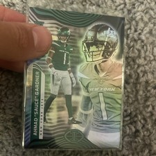 Panini 2022 Illusions Ahmad 'Sauce' Gardner Rookie #21 New York Jets NFL Card