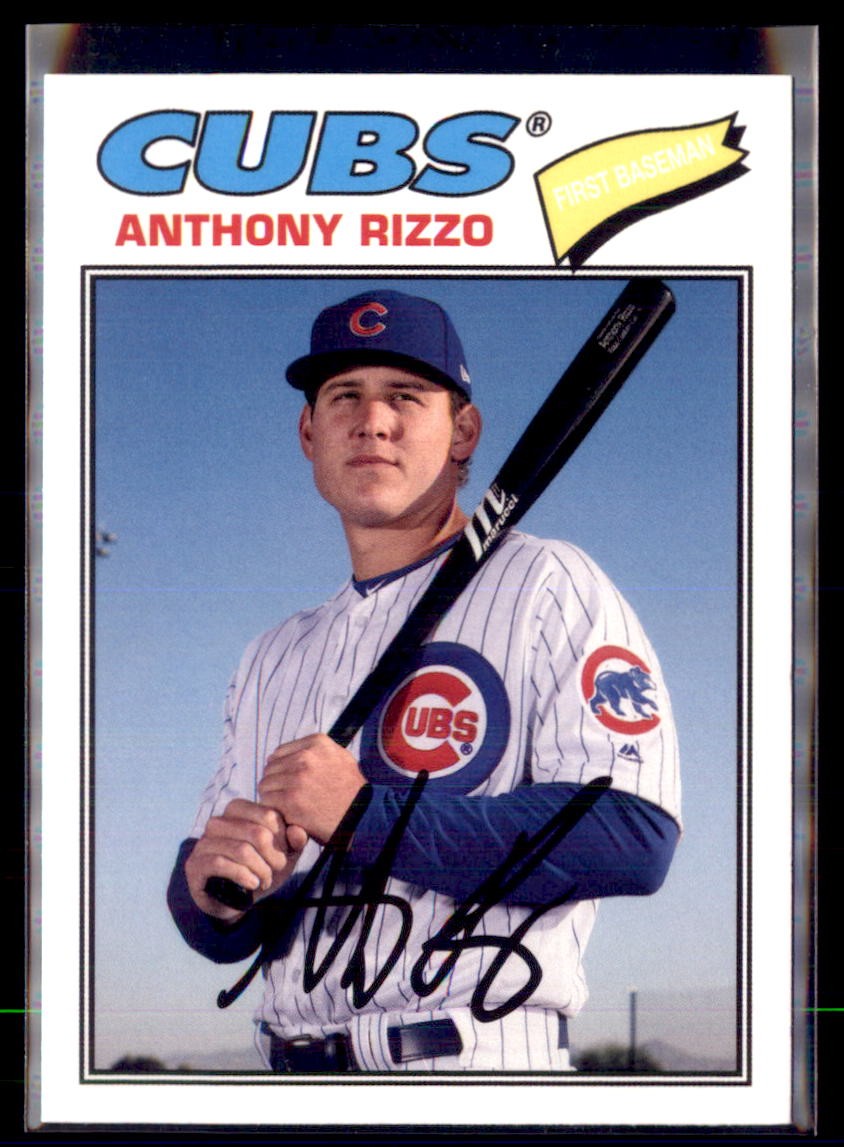 2018 Topps Archives Anthony Rizzo Chicago Cubs #174  2 Card Lot