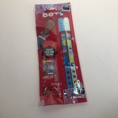 LEGO DOTS Monster Bracelets 41923 DIY Craft Bracelet Kit (34