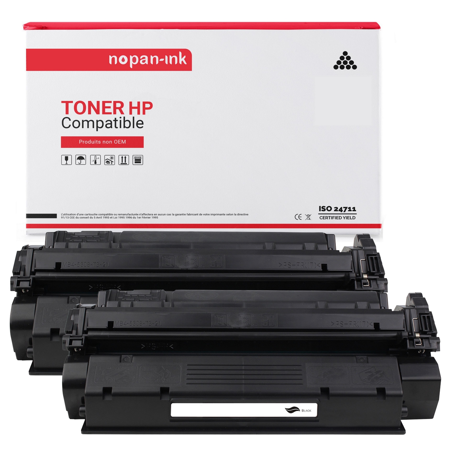 Toner Q2613X 13X compatible HP idéal pour le télétravail et les dossiers administratifs