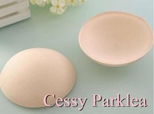 X-D42 1 Pairs Foam Bra Pads Insert Breast Bikini Pads Swimwear Black White Beige