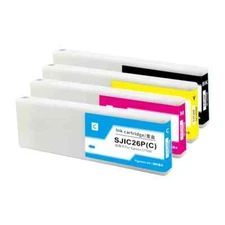  Ink Cartridge With chip for sjic26p ink cartridge for Epson TM-C7500 printer