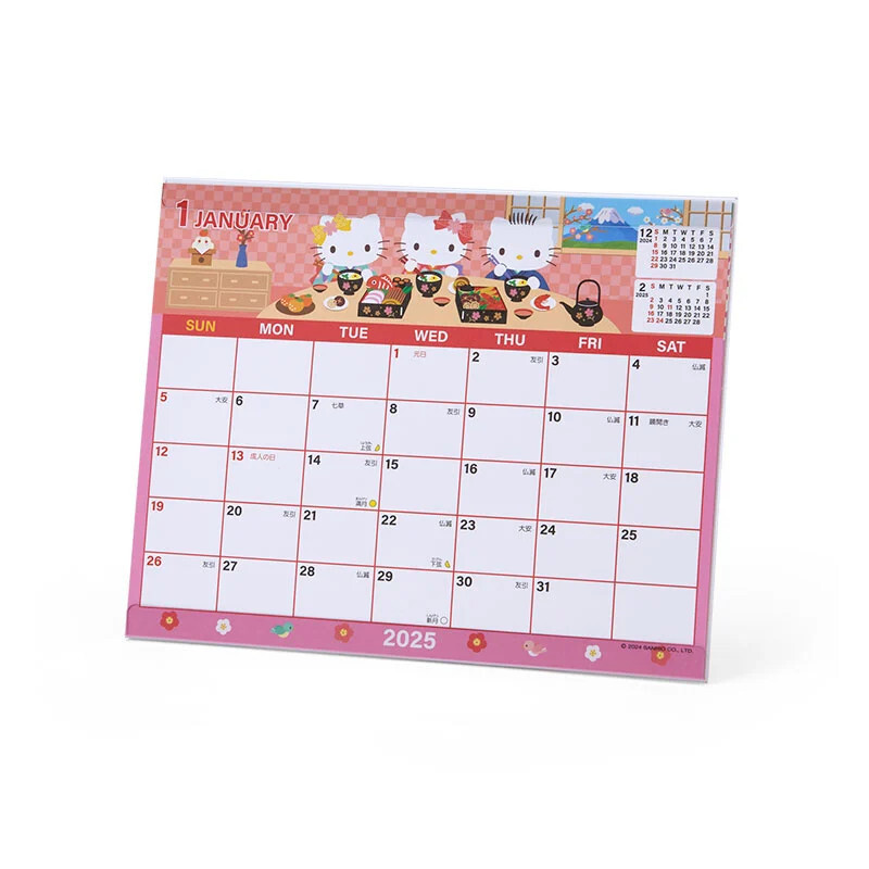 2025-desk-sheet-calendar-sanrio-hello-kitty-ebay