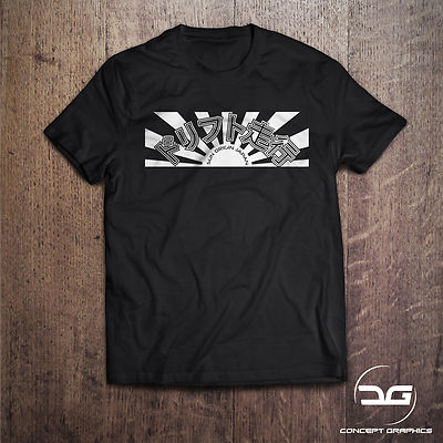  T-Shirt japanische aufgehende Sonne Kanji treibende Sonne Ursprung JDM Neuheit Auto tolles Geschenk