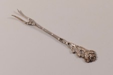 Albert Bodemer Albo Hildesheimer Rose Obstgabel Gabel zwei Zinken Silber 835