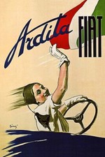 Poster Manifesto Locandina Pubblicitaria Stampa Vintage Automobili d'Epoca Fiat