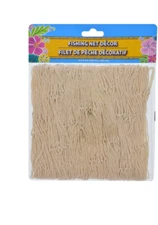 Luau FISH NET NETTING Decoration for Beach Pool Party Tiki Bar ~ 6x8 ft ~Natural
