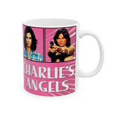 Charlie's Angels Ceramic Mug, 11oz, Kate Jackson, TV Fan Gift, Vintage Retro