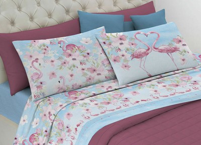 Bedlinnen Sets Gabel 100 Cotone Special Edition 13678 Completo Lenzuola Matrimoniale Sotrim Tn