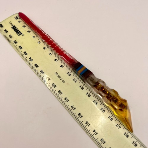 1980's Cute Vintage Handmade Soviet Ballpoint Pen Plexiglass Prison Art USSR - Picture 5 of 6
