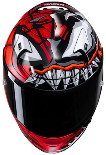 HJC RPHA-12 - Maximized Venom Marvel MC1SF Motorcycle Helmet | eBay