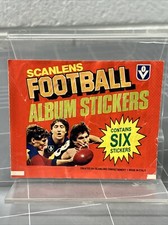 VINTAGE 1980s SCANLENS FOOTBALL ALBUM STICKERS PACKET ONLY VFL  AFL