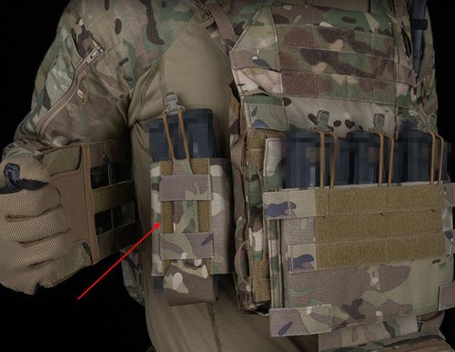 Gilet Tattico Serie R 5.56 Mag Pouch Borsa Scambio Singolo Laterale Borsa Esterna - Foto 6 di 24
