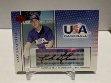 Jake Gautreau 2005 USA Baseball National Team Alumni Signatures Black Ink /360