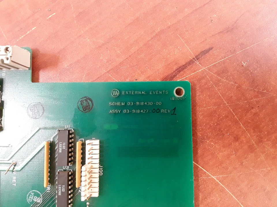 PCB Board External Events Schem 03-918430-00, ASSY 03-918427-00 - Image 2 of 3