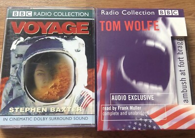 Tom Wolfe Audiobook Cassette Ambush At Fort Bragg Stephen Baxter Voyage 