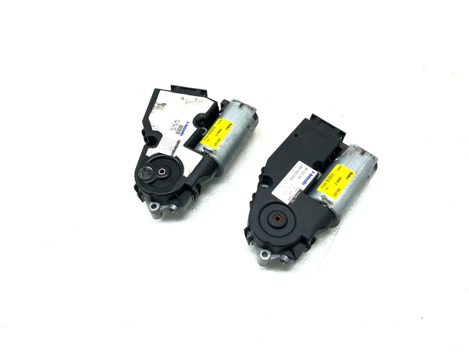 2014-2018 BENTLEY FLYING SPUR SUNROOF SUN ROOF WINDOW GLASS MOTOR PAIR X2 OEM/