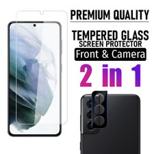 Tempered Glass Screen Protector for Samsung Galaxy S21 and S21 Plus 2/4pack