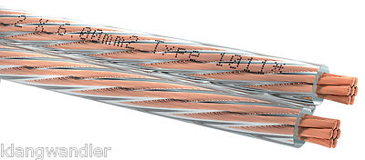 OEHLBACH Speaker Wire 60 / 2 x 6 mm² / Stereo Lautsprecher-Kabel / 1011 / Neu