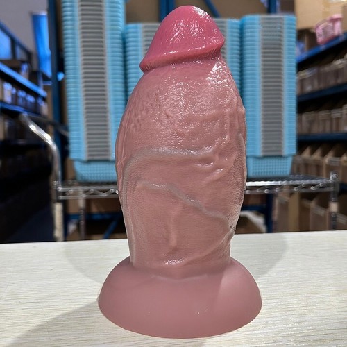 Silicone HUGE Dildo Realistic Dong Thick Big Penis Anal G-spot Sex Toy Women Men - Picture 4 of 6
