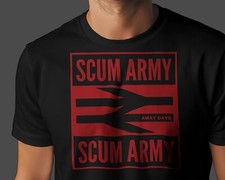 SCUM ARMY Away Days T-Shirt | Hooligans Uglies Inside Crew Hampshire Saint Dell