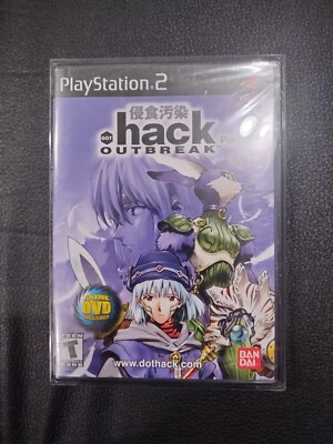 Dot Hack .Hack Part 3 Outbreak New Sealed PlayStation 2 PS2 NTSC WITH PROTECTOR
