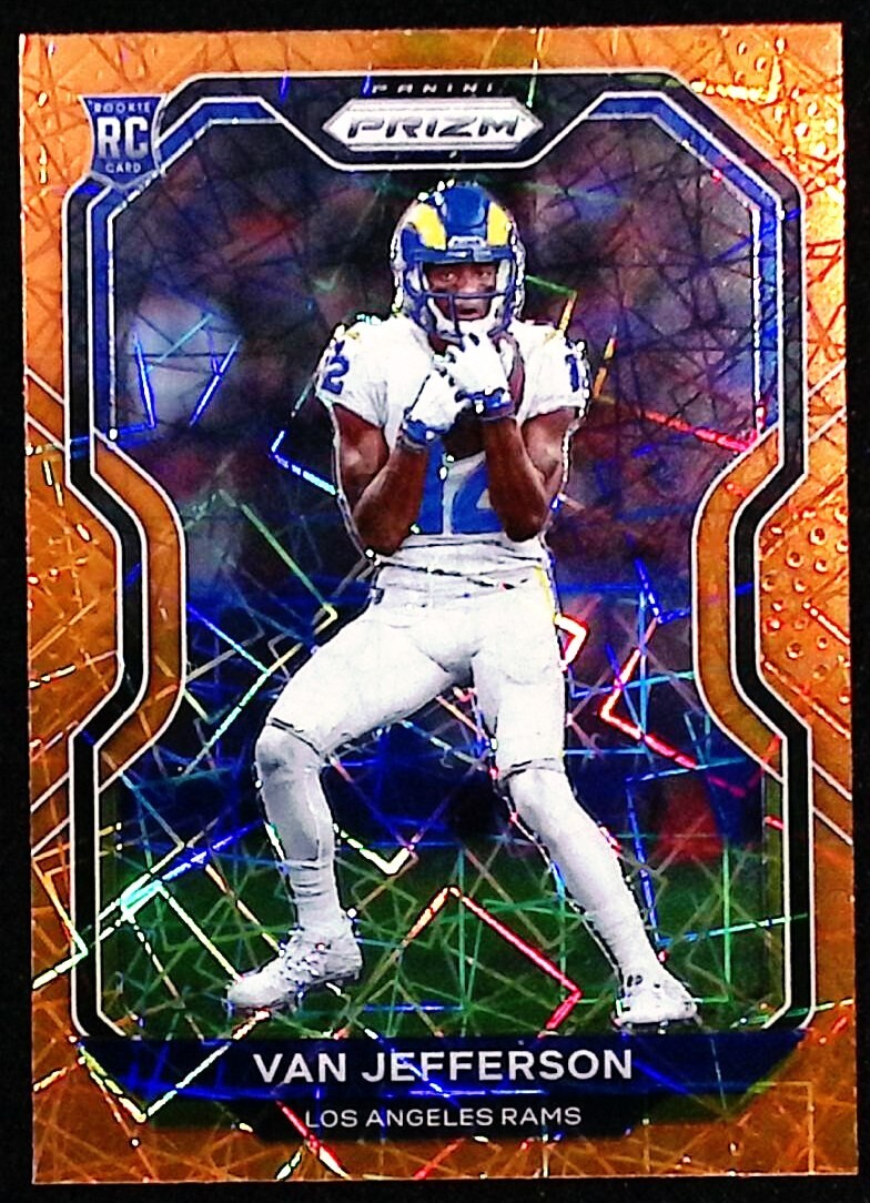 Van Jefferson 2020 Panini Prizm Lazer Prizm #377 RC