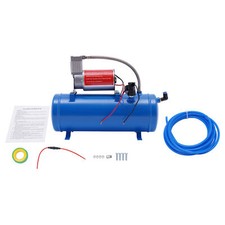 Air Horn Compressor 6l Tank Pump 150 Psi For Air Horn Car Train Truck Boat Dc12v