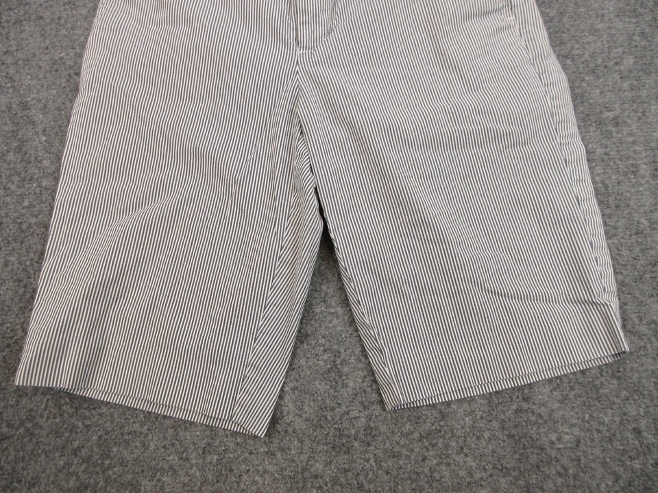 Lauren Ralph Lauren Shorts Womens 4 Black White Casual Preppy Ladies 30x20 - Imagem 2 de 4