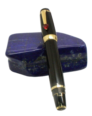 📌 Montblanc Boheme Je T'aime Fountain Pen with Heart Stone - 14K