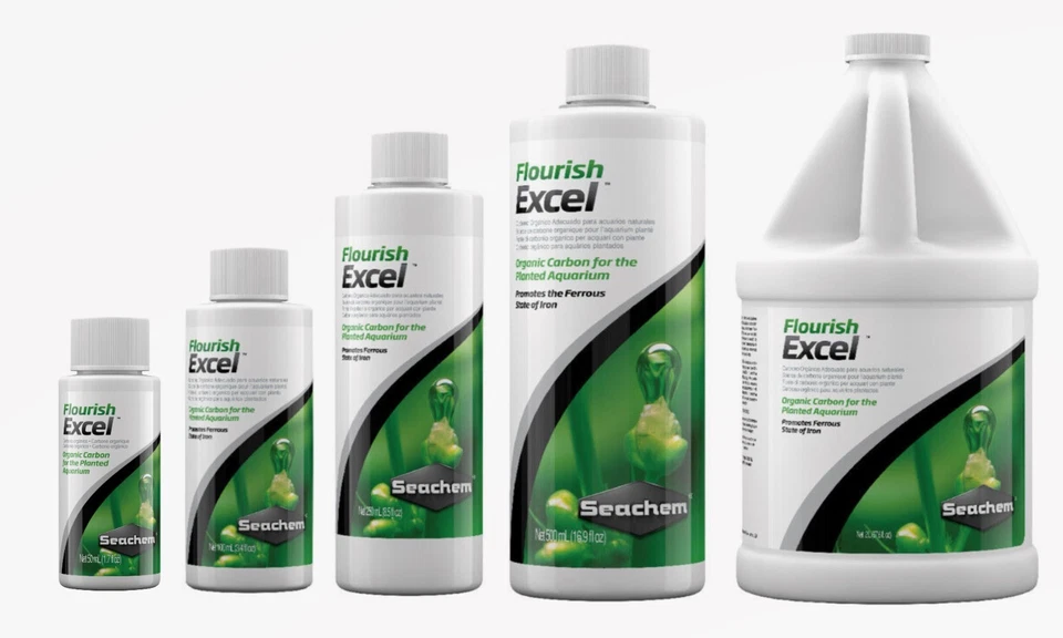 Seachem Flourish Excel Liquid Organic Carbon CO2 Supplement Planted Aquarium