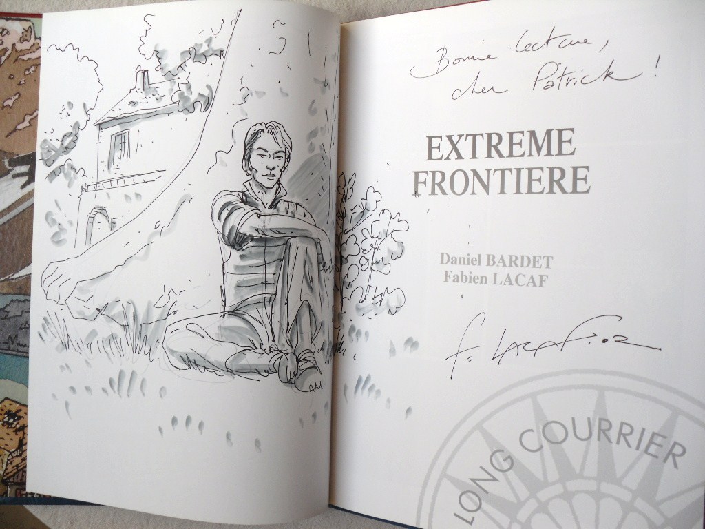 LACAF EXTREME BORDER EO MINT WITH DEDICATION