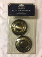 Jcpenney One Pair Decorative Tiebacks 4 Antique Gold Jcpenney One Pair Decorative Tiebacks 4 Antique Gold