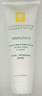 Vandesande bio-botanical Hair care. Stimulant 8 oz  hair and scalp masque