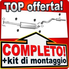 Scarico Completo per TOYOTA LAND CRUISER (J12) 4.0 249CV Marmitta