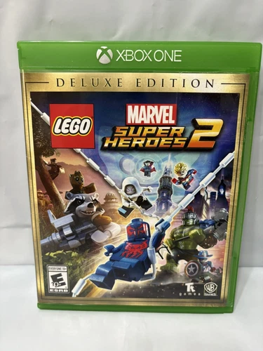 Lego Marvel Super Heroes 2 Deluxe Edition XBox One With Manual And Poster