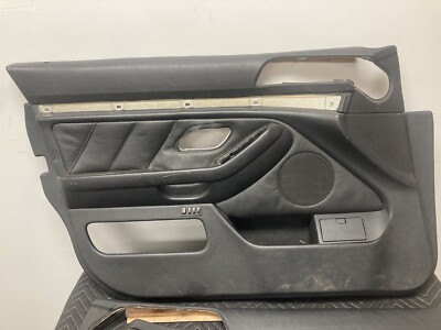1997-03 BMW E39 Interior Front Door Cards Left Right 540i 528i OEM