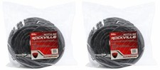 2 Rockville RCTT12100 100' 12 AWG 1/4" TS to 1/4" TS Speaker Cable 100 Copper