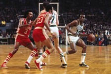 Jo Jo White Of The Boston Celtics Handles The Ball 1974 OLD PHOTO