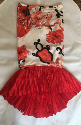 Roberto Cavalli Absolutely Stunning Mermaid Flamenco Skirt