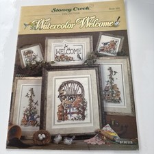 Stoney Creek Collection Cross Stitch Book 320  Watercolor Welcome  
