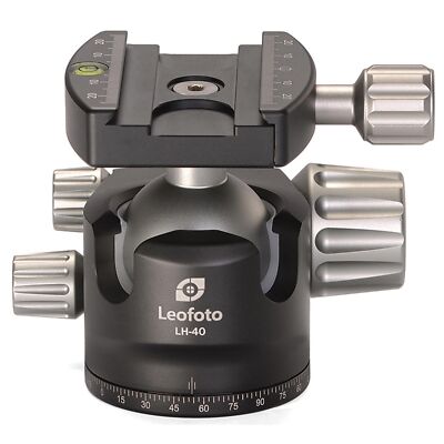 Rotule Leofoto NB-34 Type Arca - Capacité 20kg, Aluminium, Plateau Rapide, Neuve