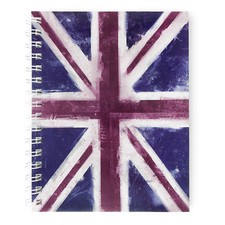 Monster Stationery Flag A5 Lined Notebook Made in UK Union Jack