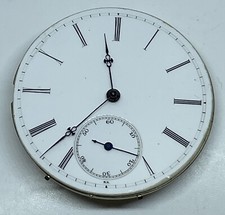 SWISS POCKET WATCH MOVEMENT Runs