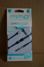 Fifo Auxiliary Cable With Microphone Black